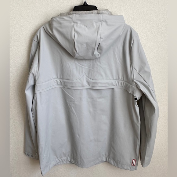 NWT🍁HUNTER Mens’ Original Rain Jacket Patter Gray-Size Large - Picture 14 of 16